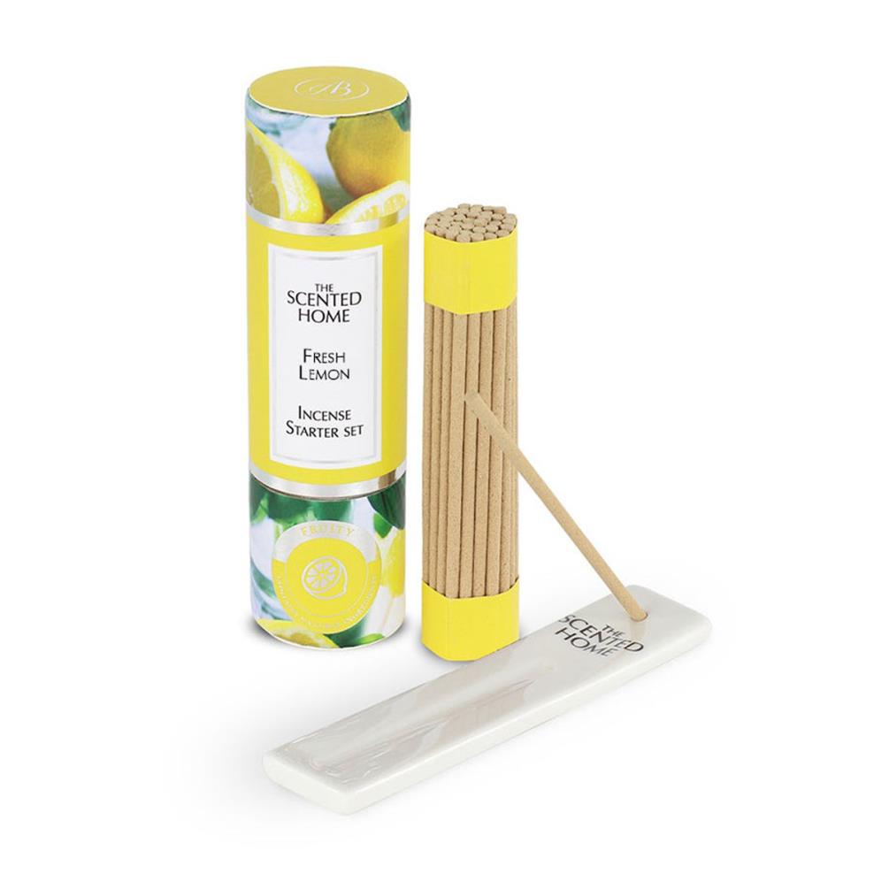 Ashleigh & Burwood Fresh Lemon Incense Starter Set £8.99